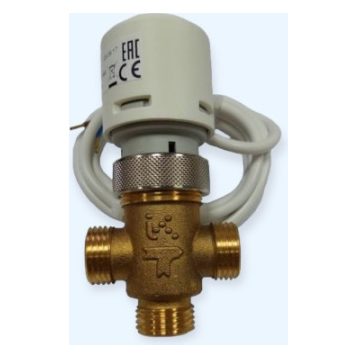 SME-04N24Pi-3W-DN15-KVS 1.6 клапан 3-х ходовой с приводом SME-04N24Pi-3W-DN15-KVS 1.6 клапан 3-х ходовой с приводом