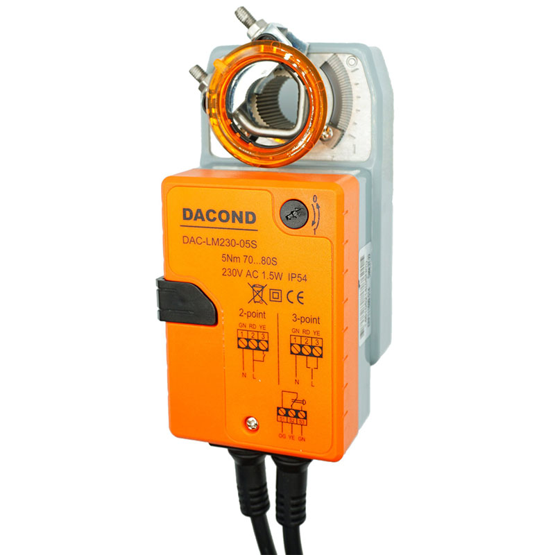 Привод воздушной заслонки DAC-LM230-05S