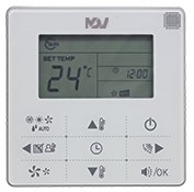 Кассетный четырёхтрубный фанкойл MDV MDKA-600F