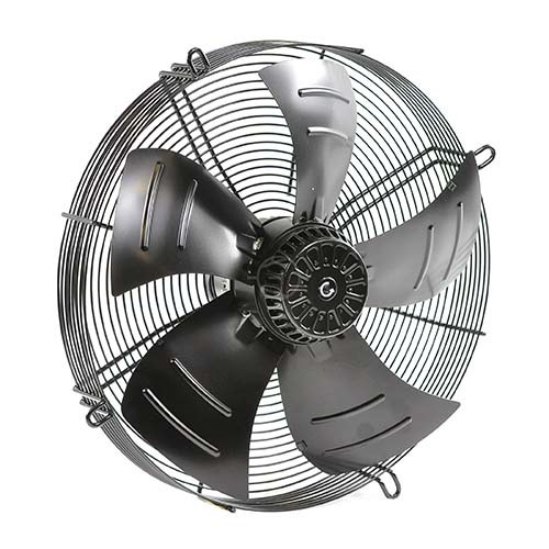 Вентилятор осевой YWF4D-300S-92/35-G вытяжной на сетке (1690 м³/ч)