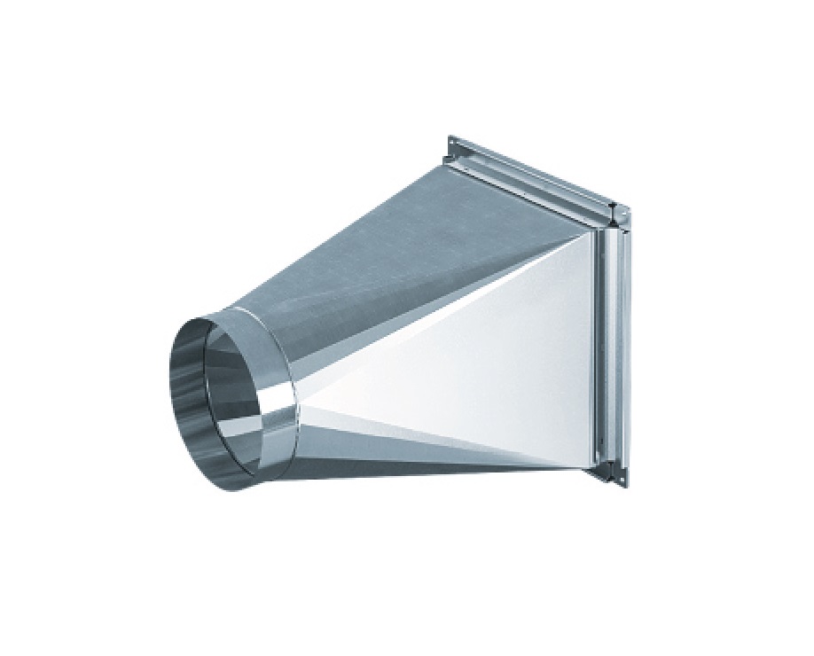 Переход на круглое сечение