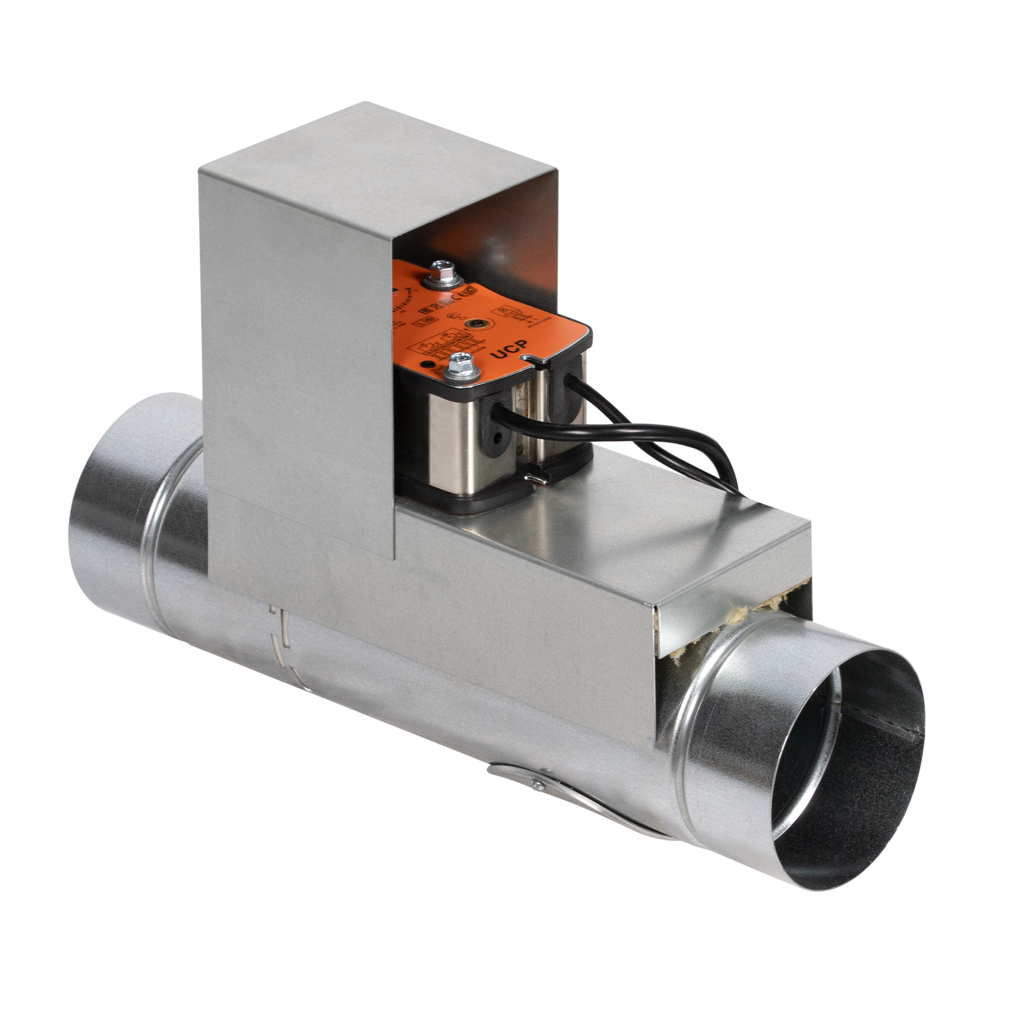 Клапан противопожарный SHUFT SHFDO-90-O-d200-MB230-0-0-0-0, Ø200 мм, EI 90