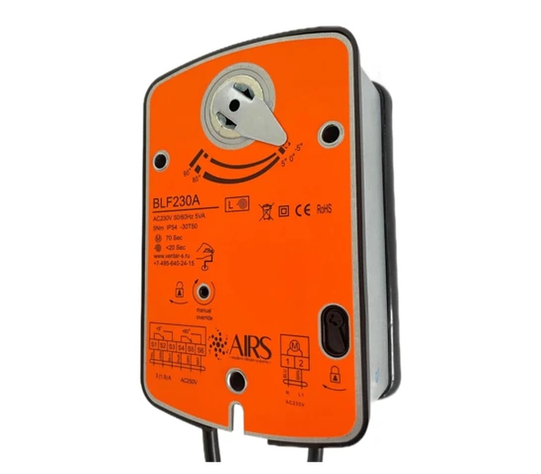 Электропривод AIRS BLF230A-T Электропривод AIRS BLF230A-T