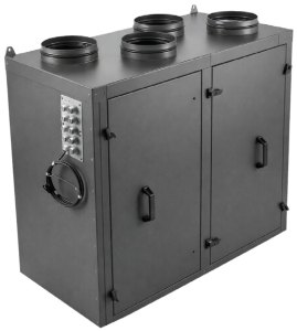 Приточно-вытяжная установка с роторным рекуператором RWN-RR-600(30m)-ЕС-НЕ1,9-Compact(N)